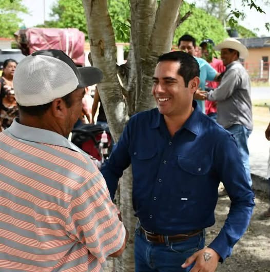 FRANCO DIALOGO CON SU PUEBLO, ASI TRABAJA EL ALCALDE MOISES BORJON OLVERA EN LLERA, TAMAULIPAS.