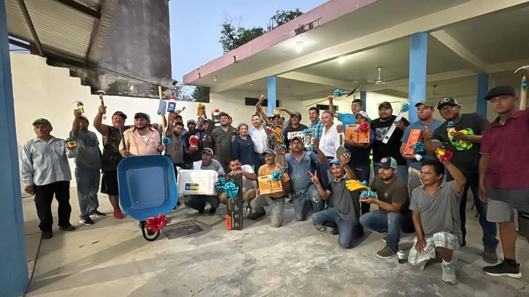 CELEBRAN EN LLERA, EL DIA DEL ALBAÑIL.