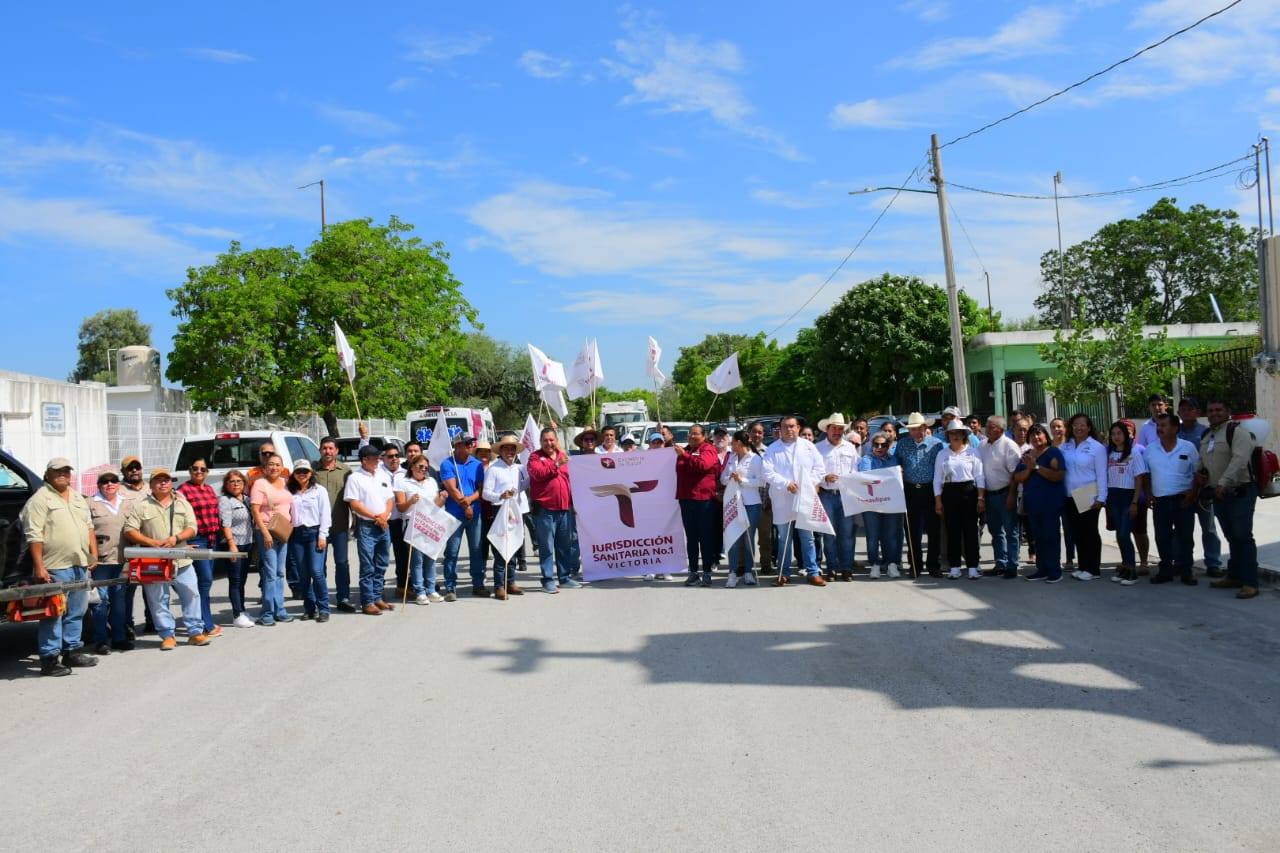 ARRANCA MOISES BORJON OLVERA, EN COORDINACION CON SSA. CAMPAÑA CONTRA EL DENGUE, EN ESTACION ZARAGOZA
