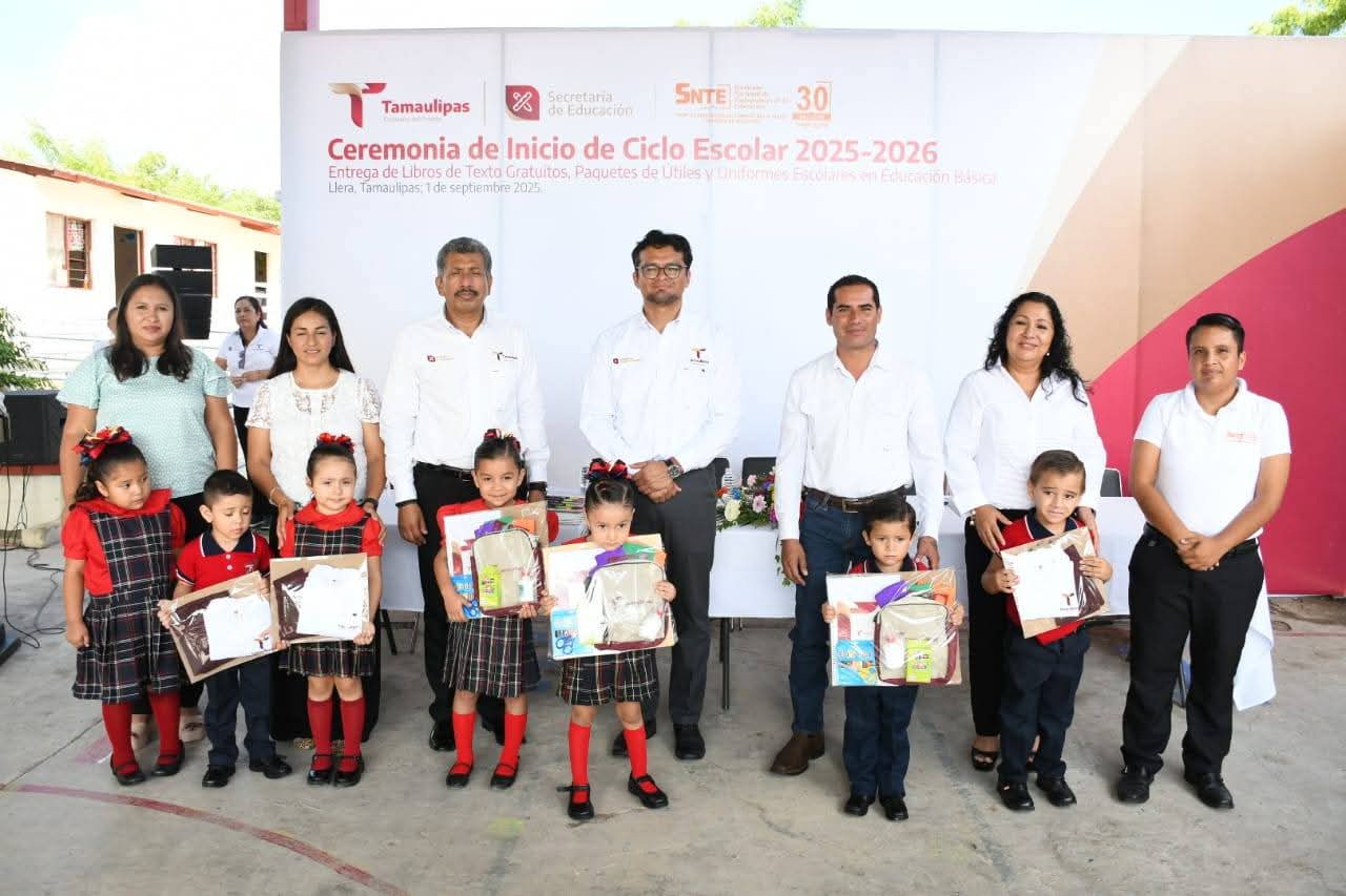 En Llera, primero los estudiantes, que serán nuestros orgullo profesional, afirma Moisés Borjon Olvera.