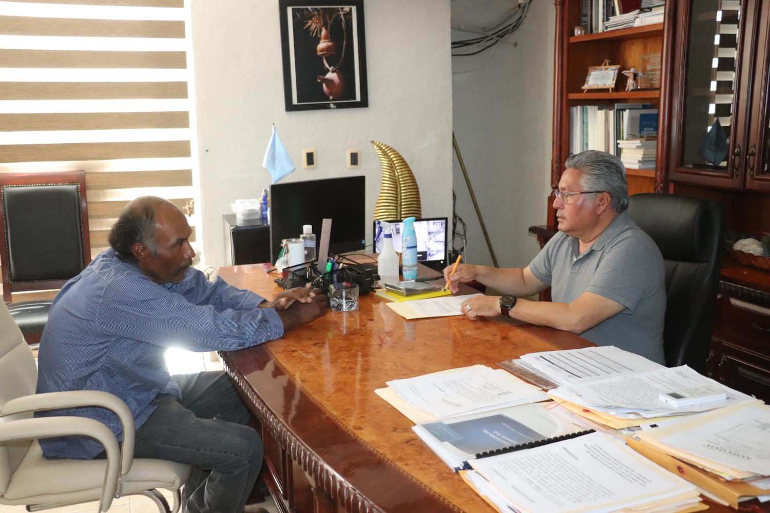 PROSIGUE MELCHOR BUDARTH BAEZ, BRINDANDO UN GOBIERNO DE PUERTAS ABIERTAS EN BENEFICIO DE SU PUEBLO OCAMPO, TAMAULIPAS.