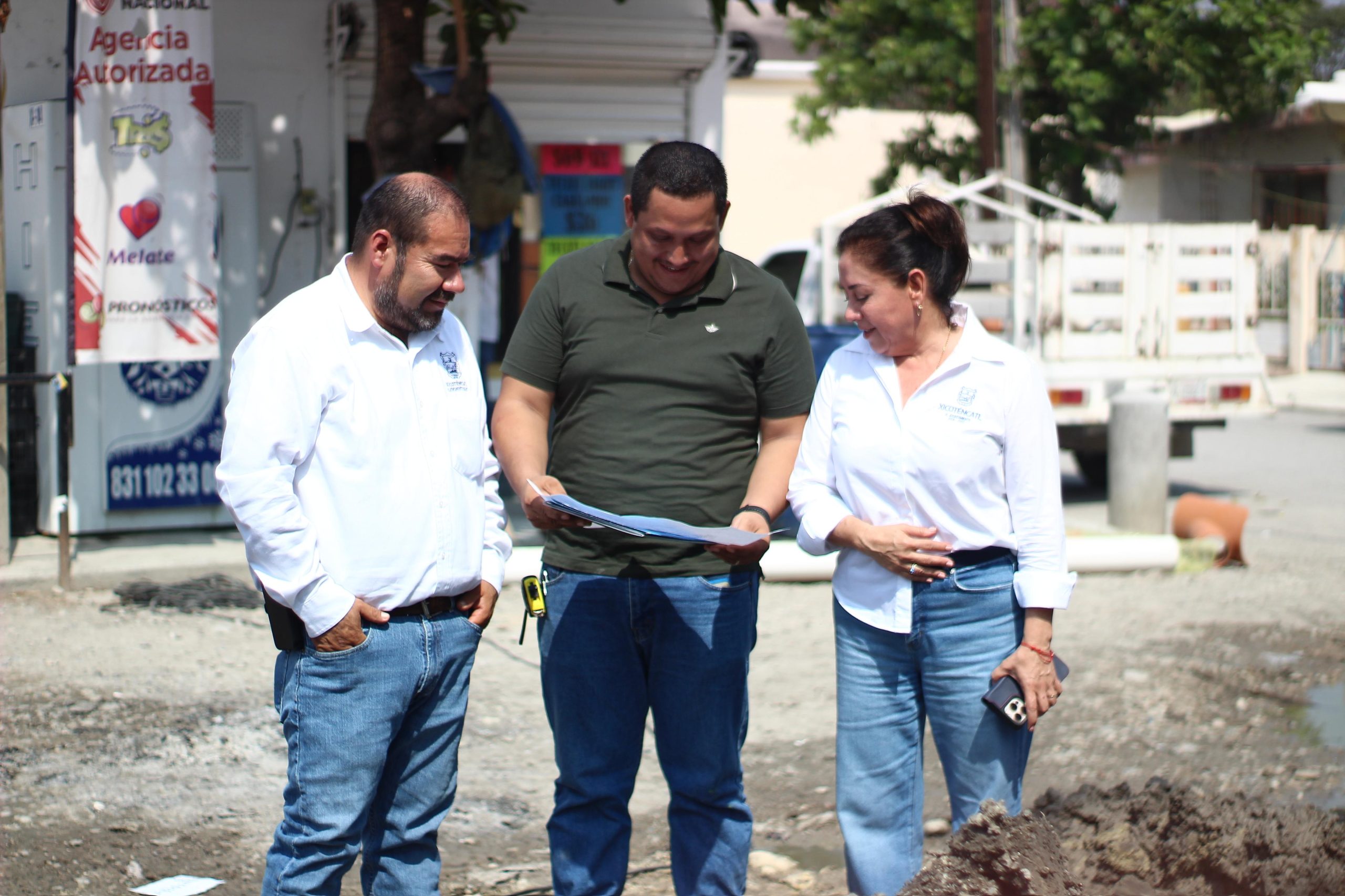 IMPORTANTE OBRA DE REHABILITACION DE LA RED DEL DRENAJE, PONE EN MARCHA MARIELA LOPEZ SOSA EN XICO.