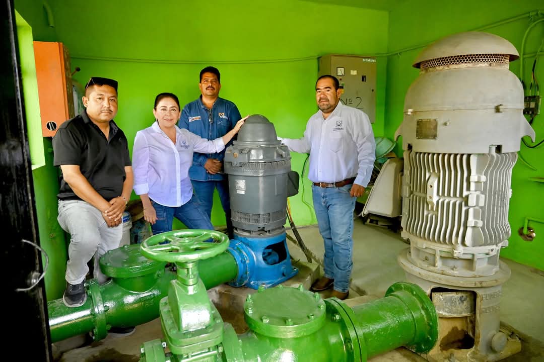 MARIELA LOPEZ SOSA, DA SOLUCION AL PROBLEMA DE ABASTO DE AGUA EN XICO.