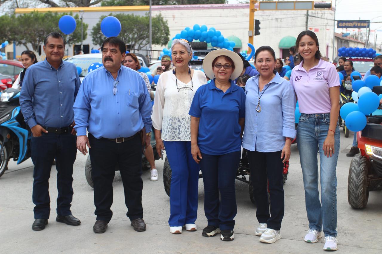 CON MUCHO EXITO INICIA LA PRIMERA CARAVANA EN FAVOR DEL AUTISMO EN XICO.