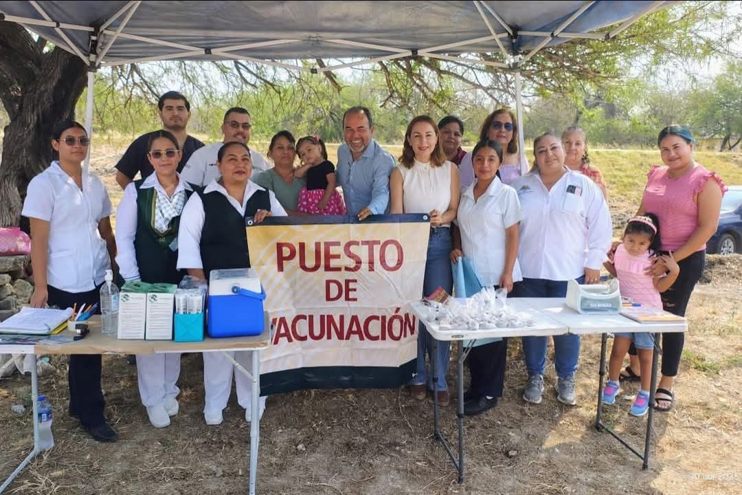 EN GOMEZ FARIAS, LA SALUD ES PRIMORDIAL, AFIRMA FRANK DE LEON AVILA.