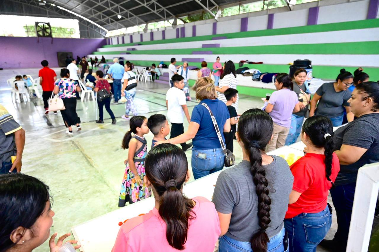 AGRADECE MARIELA LOPEZ SOSA, ACCIONES DE SOLIDARIDAD CON DANMINIFCADOS DE LA TORMENTA BARRY.