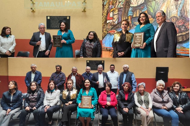 RECIBE LA PRESEA «MARTE R. GOMEZ SEGURA» LA TAMAULIPECA NAYELI LIZBETH GOMEZ RAMIREZ, POR SU EJEMPLAR TRAYECTORIA