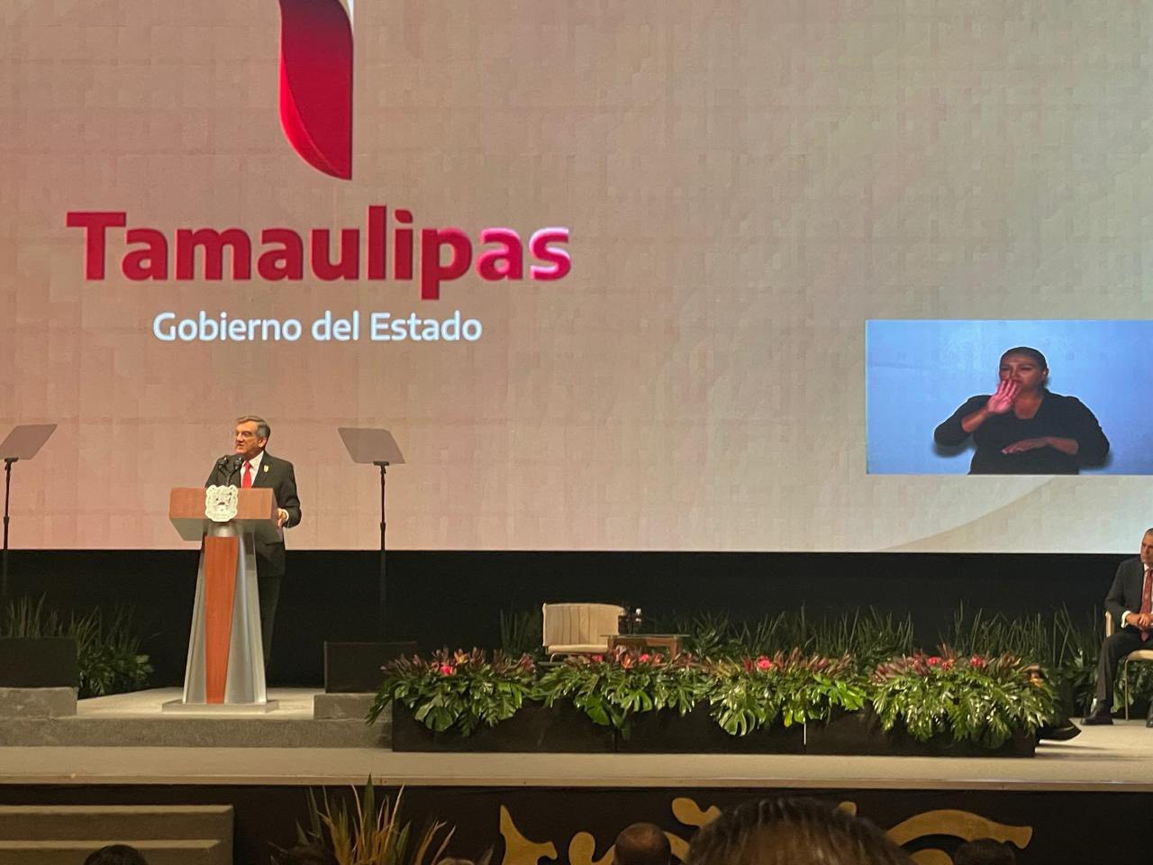 Gomez Farias, presente en el tercer informe de gobierno de Américo Villarreal Anaya.