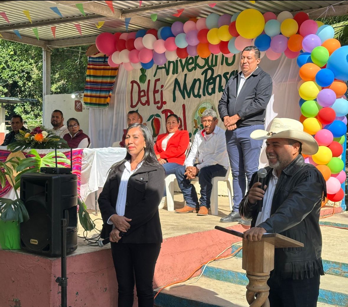 Celebran 88 años de fundación del ejido Nuevo Pensar del Campesino