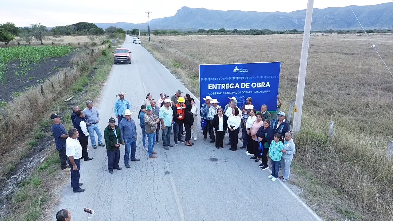 Y MELCHOR BUDARTH BAEZ,CUMPLE SU PALABRA A LOS HABITANTES DEL RANCHO EL GUAYALEJO EN OCAMPO.