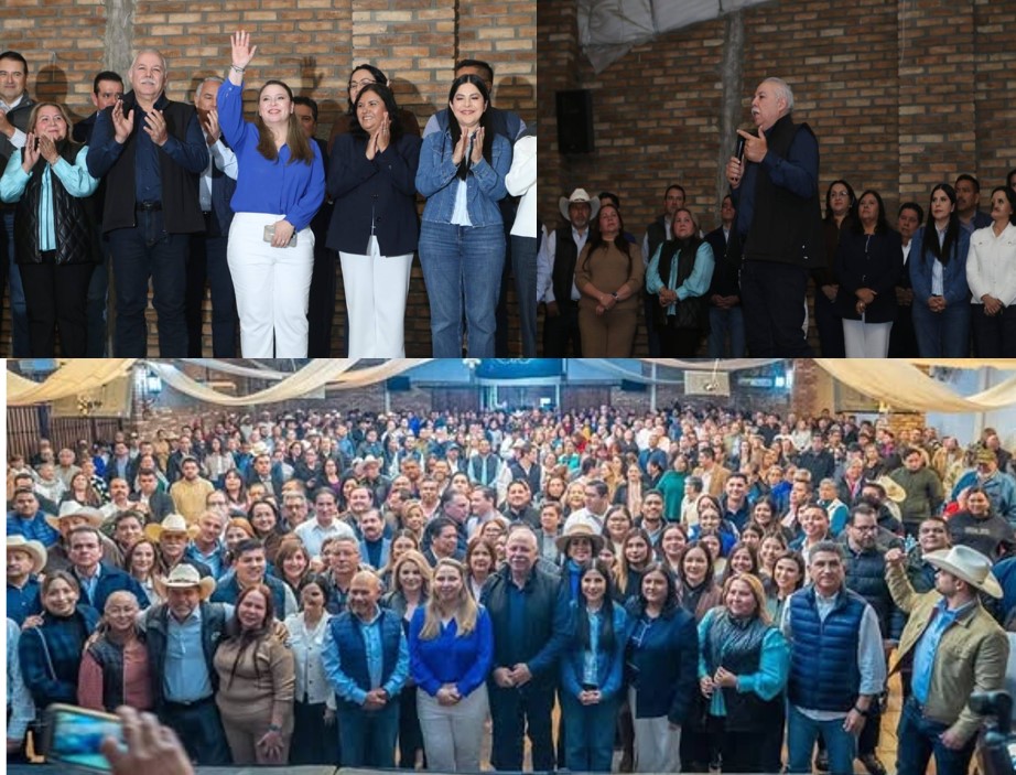 RECIBE EL TRUKO VERASTEGUI Y GLORIA GARZA EL RESPALDO DE LA MILITANCIA ACTIVA DE ACCION NACIONAL.