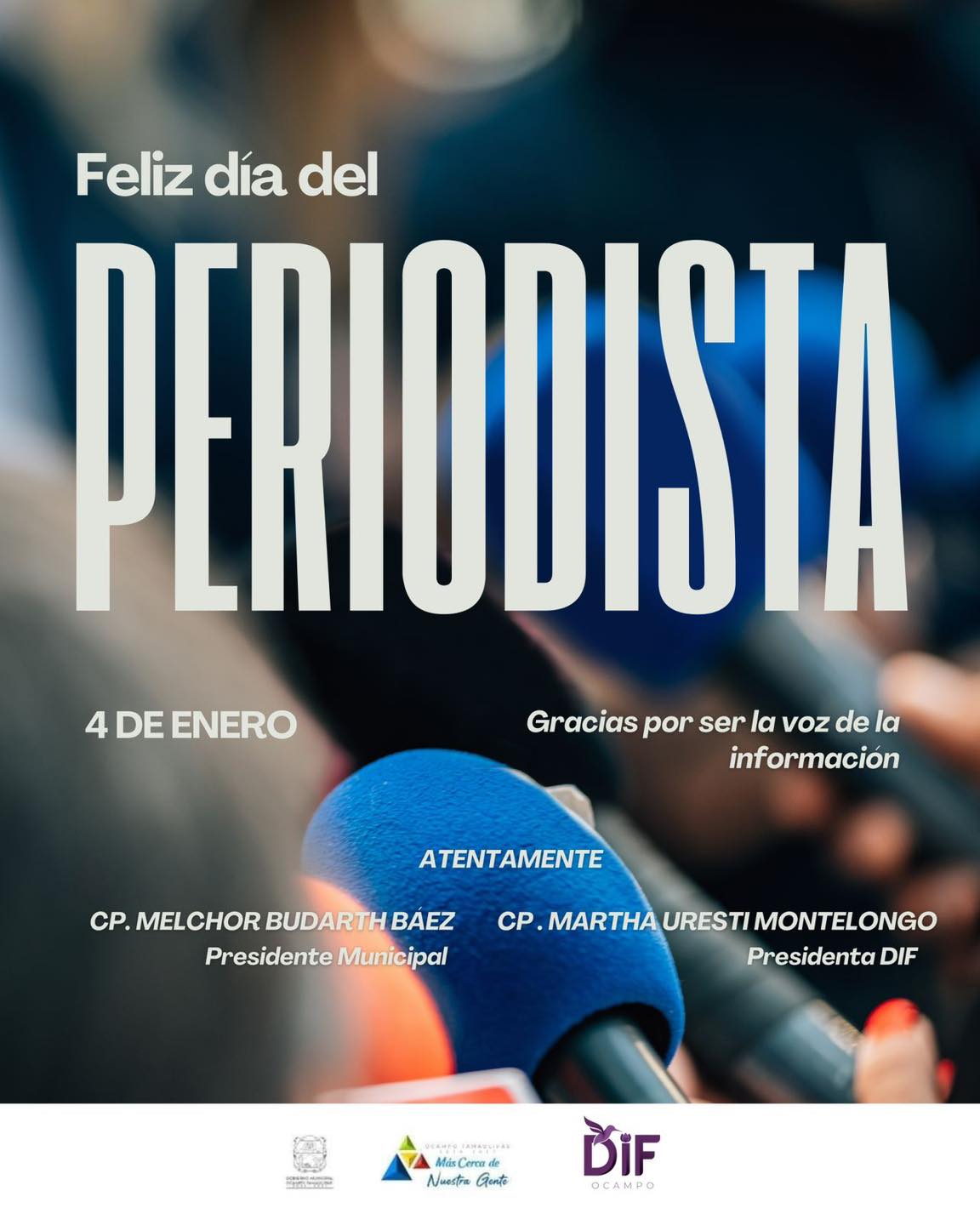 RECONOCE MELCHOR BUDARTH BAEZ LA LABOR QUE EJERCEN LOS PERIODITAS.