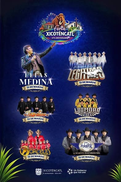 FALTAN SOLO CUATRO DIAS, PARA EL GRAN EVENTO DEL 275 ANIVERSARIO DE LA FUNDACION DE XICOTENCATL.