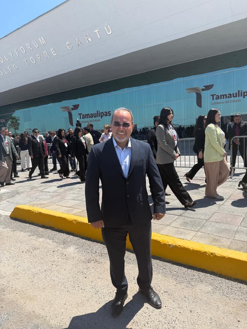 EL ALCALDE FRANK DE LEON AVILA, ASISTIO AL CUATRO INFORME DE GOBIERNO DE AMERICO VILLARREAL ANAYA.