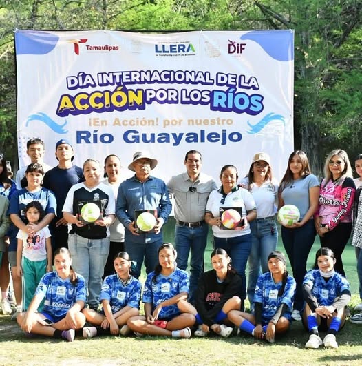 INVITA MOISES BORJON OLVERA, A CUIDAR EL ORGULLO DE LLERA, EL RIO GUAYALEJO.