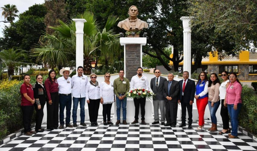 Conmemoración del 220 aniversario del natalicio de Benito Juárez