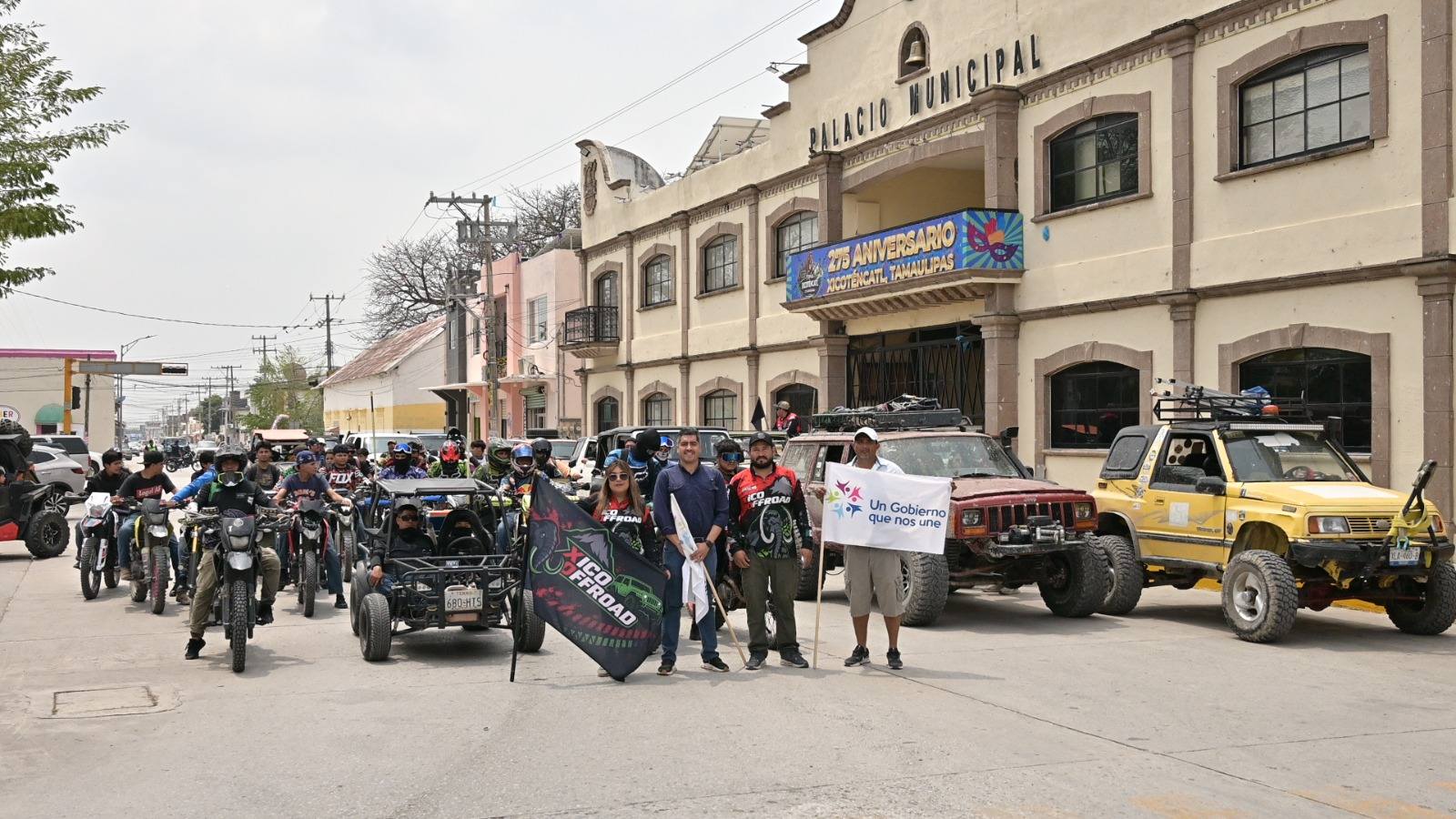 Arranca la Ruta 4×4 en Xicoténcatl y el Ayuntamiento invita a disfrutarla.