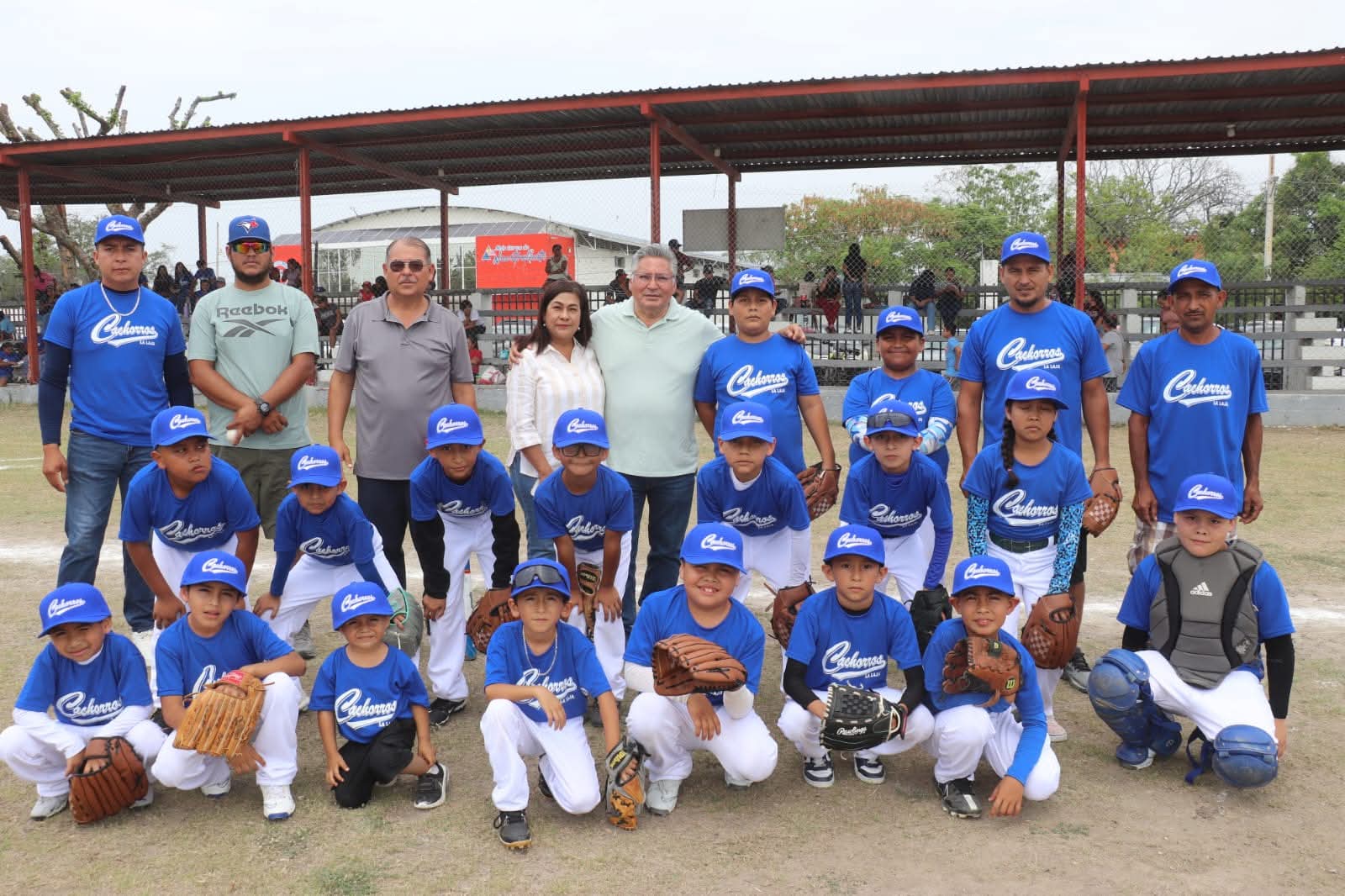 MELCHOR BUDARTH BAEZ YMARTHA URESTI PRESENTES EN EL IMPULSO AL DEPORTE